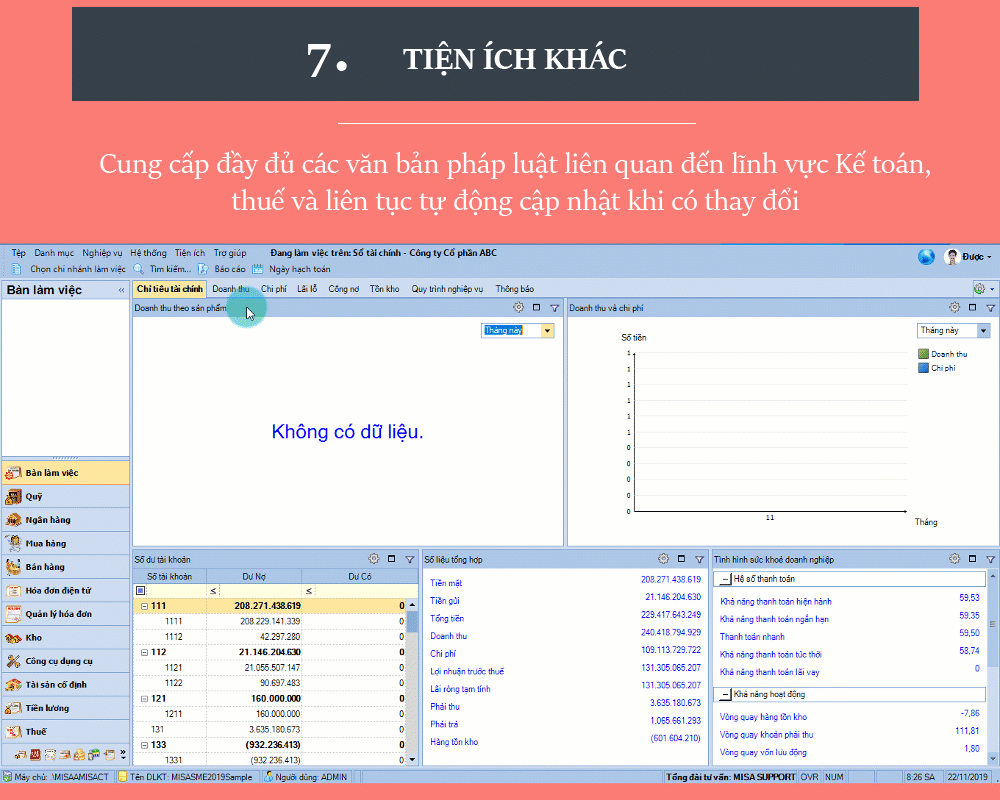 Điểm vượt trội của MISA SME.NET 2020 so với 2019 Điểm vượt trội của MISA SME.NET 2020 so với 2019