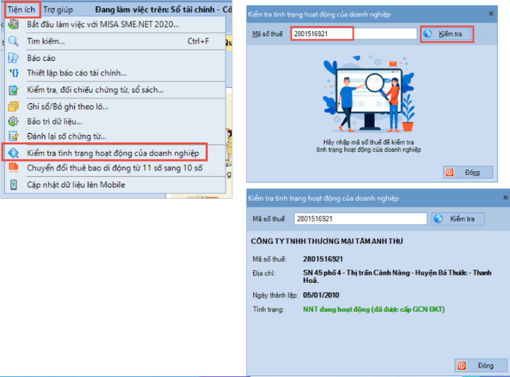 Khai báo danh mục khách hàng và nhà cung cấp Khai báo danh mục khách hàng và nhà cung cấp