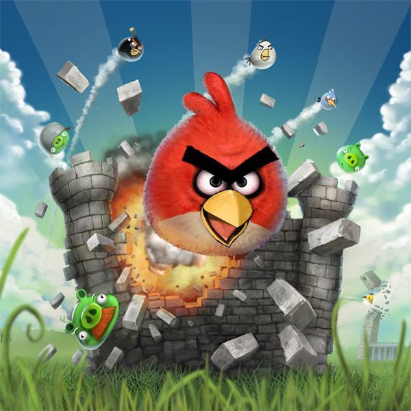 Không nhịn được cười với Angry Birds