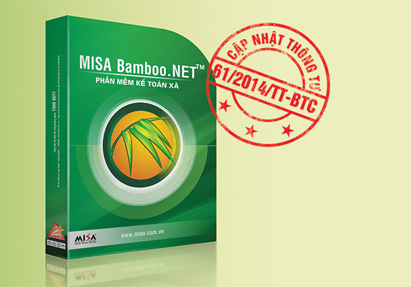 Thông tư 61/2014/TT-BTC tiếp tục được cập nhật trong MISA Bamboo.NET 2015