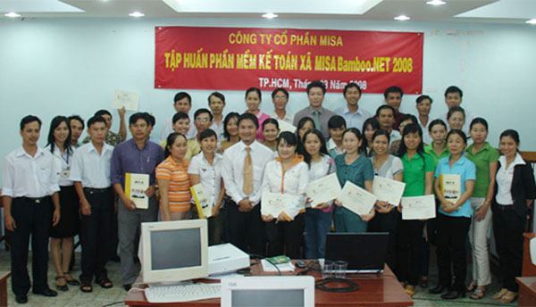 Khóa tập huấn MISA Bamboo.NET 2008 đầu tiên tại Thành phố Hồ Chí Minh