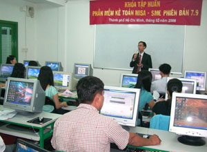 MISA tiếp tục đào tạo tập trung phần mềm kế toán cho các doanh nghiệp Tp.Hồ Chí Minh