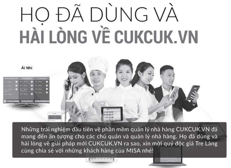 Họ đã dùng và hài lòng về CUKCUK.VN