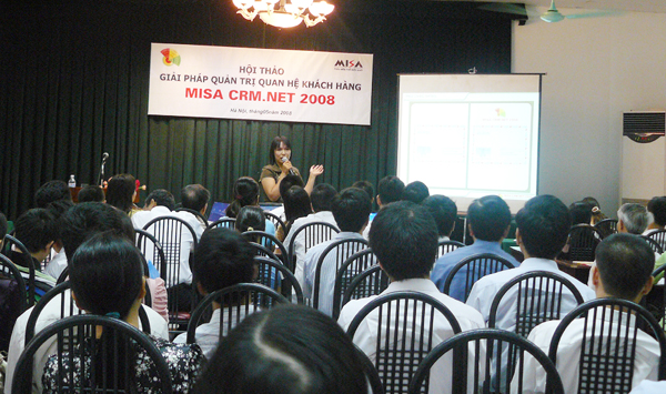 MISA Hà Nội tổ chức thành công Hội thảo “Giải pháp Quản trị quan hệ khách hàng – MISA CRM.NET 2008”