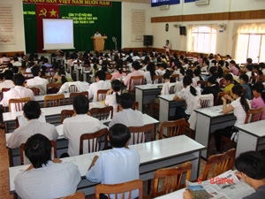 219 kế toán tham dự Hội thảo toàn tỉnh Ninh Thuận do MISA HCM tổ chức