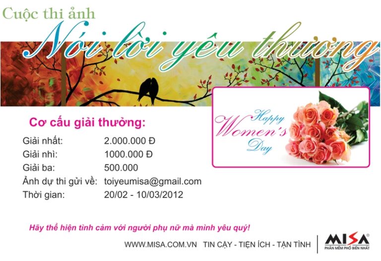 Thể lệ cuộc thi NÓI LỜI YÊU THƯƠNG