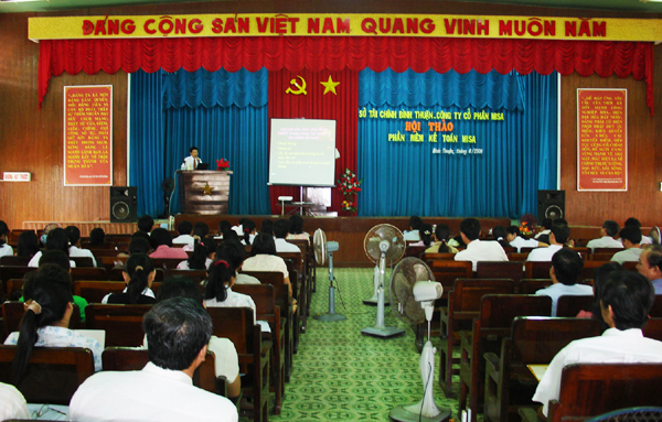 Hội thảo toàn tỉnh Bình Thuận thu hút 180 kế toán HCSN