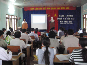 MISA BMT tổ chức tập huấn MISA Mimosa 2006 tại Gia Lai