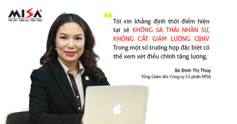 Tâm thư của Tổng Giám đốc MISA gửi tới CBNV