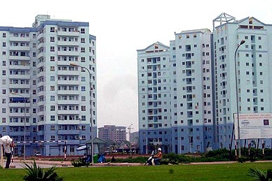 Giá chung cư ở Hà Nội lao dốc không phanh
