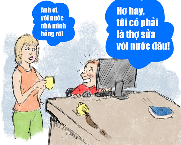 Ai làm việc nấy