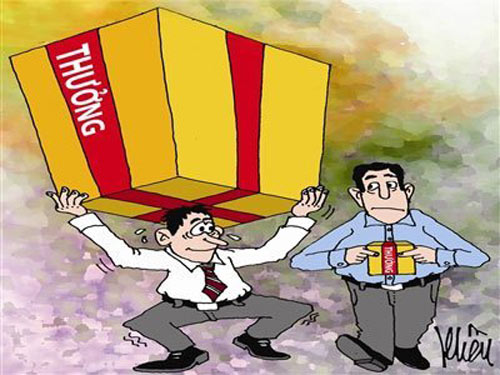 Thưởng Tết của sếp