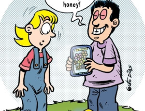 Gã khờ trúng số