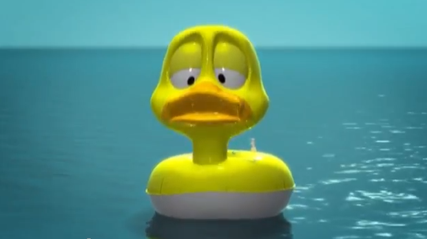 Giấc mơ bay của vịt nhựa