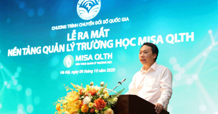 Bộ Thông tin và Truyền thông ra mắt Nền tảng quản lý trường học MISA QLTH