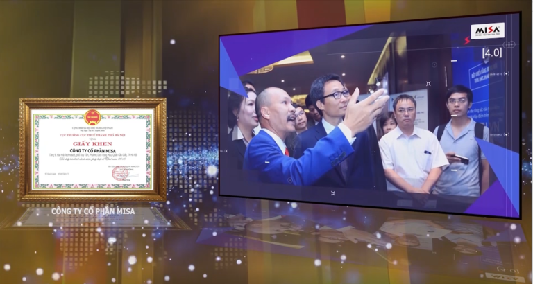 MISA được Cục Thuế Tp Hà Nội tuyên dương thực hiện tốt chính sách pháp luật về Thuế