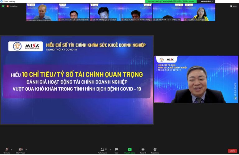 Gần 1.500 CEO dự hội thảo online tìm lối đi “vượt bão” Covid