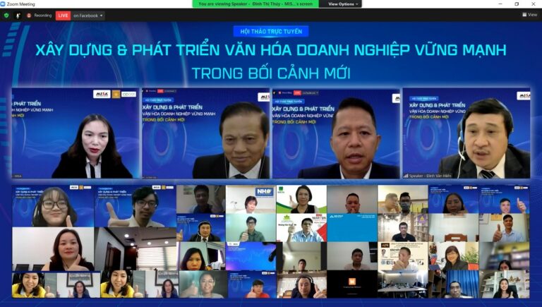 Gần 600 chủ doanh nghiệp tham dự Hội thảo về phát triển văn hóa doanh nghiệp bền vững