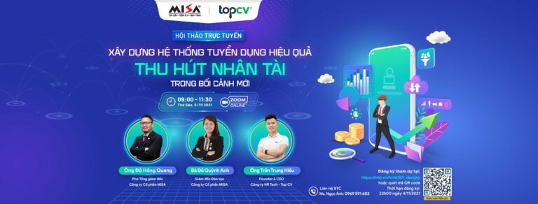 Xây dựng hệ thống tuyển dụng hiệu quả để thu hút nhân tài trong bối cảnh mới