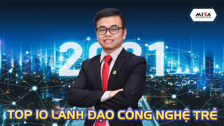 Phó Tổng Giám đốc MISA – Bùi Thanh Minh được vinh danh Top 10 Lãnh đạo công nghệ trẻ 2021