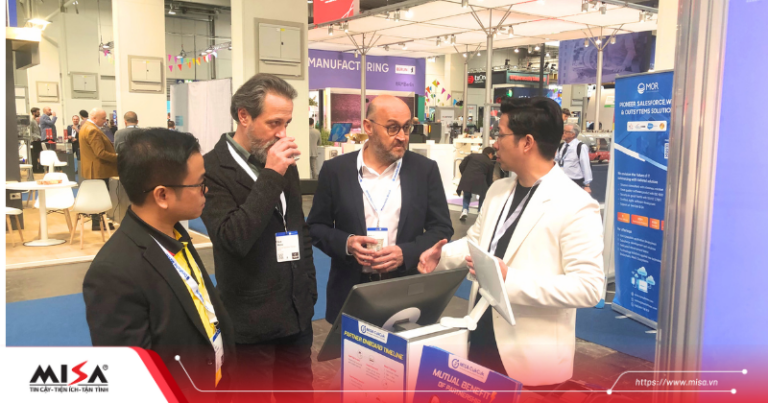 Phần mềm Quản lý nhà hàng MISA CukCuk góp mặt tại Hội chợ công nghiệp Hannover Messe 2023