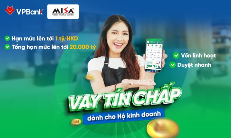MISA và VPBank chính thức ra mắt gói vay dành cho Hộ kinh doanh sử dụng phần mềm MISA