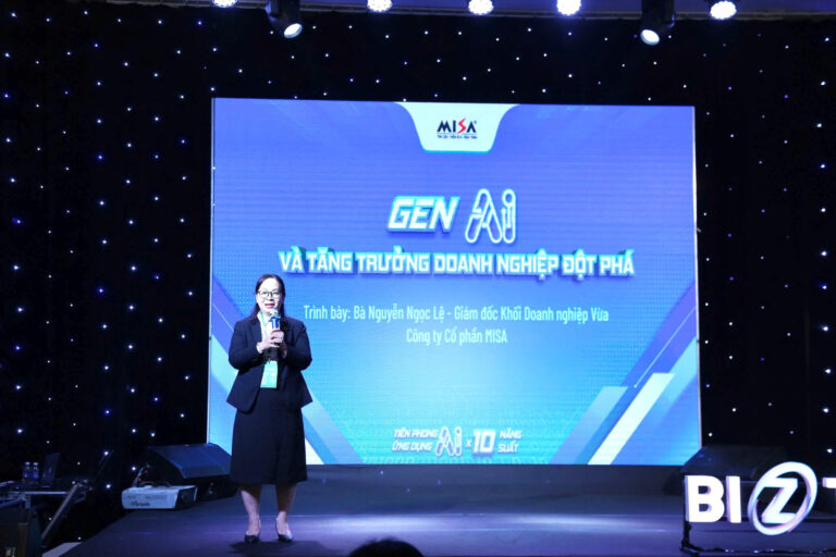 Giải pháp ứng dụng AI giúp doanh nghiệp tăng trưởng đột phá của MISA ghi dấu ấn mạnh mẽ tại Hội nghị và Triển lãm Biztech 2025