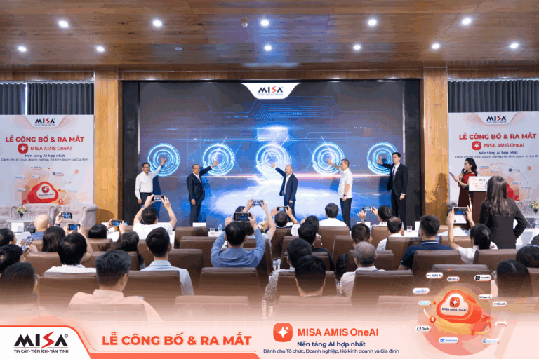 MISA launches MISA AMIS OneAI: A unified AI platform that helps popularize AI for all organizations, businesses, households and families