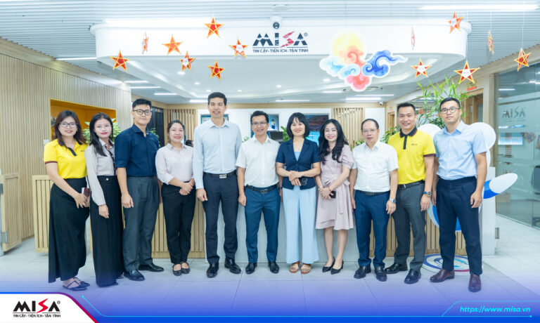 MISA đón tiếp Cục Phát triển Kinh tế tư nhân cùng Ban Nghiên cứu Phát triển Kinh tế tư nhân tới làm việc về dự án trọng điểm