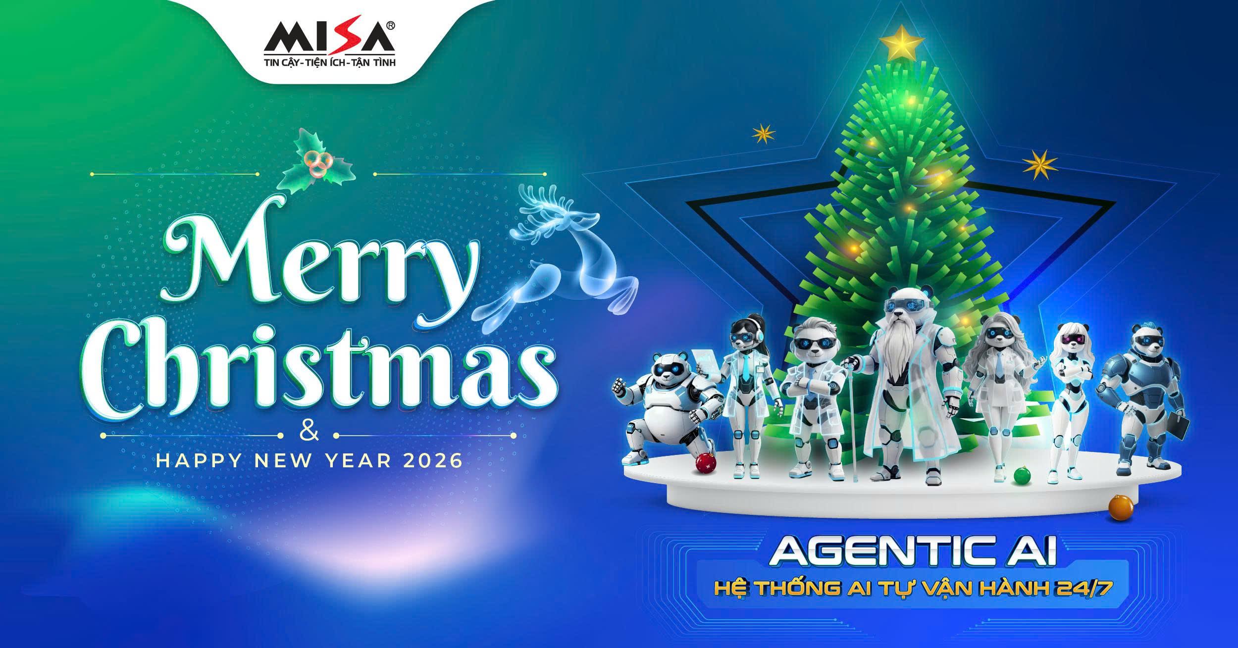 Tập đoàn MISA chúc mừng Giáng sinh an lành